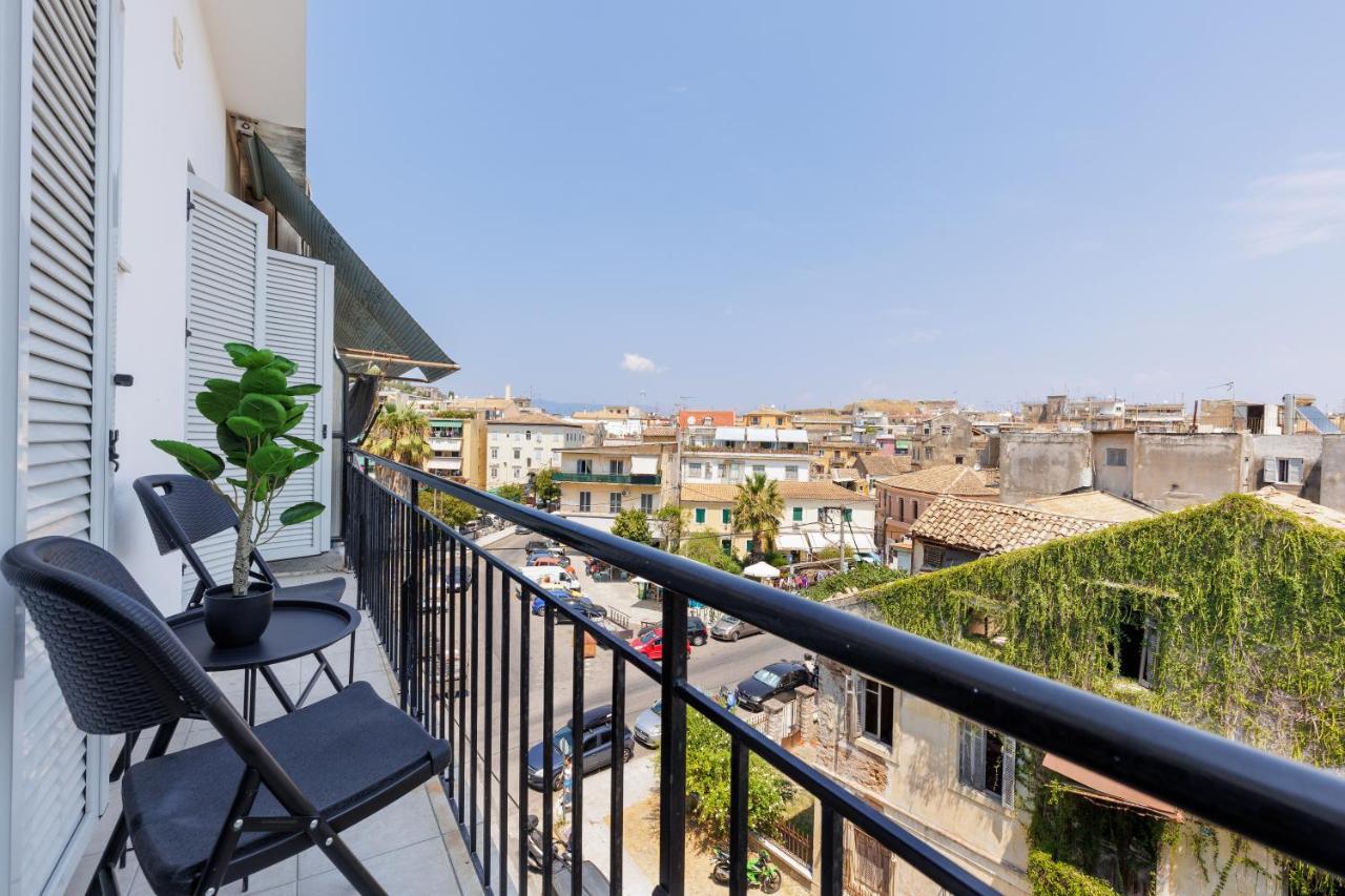 City Panorama - One Bedroom Apartment Korfu Dış mekan fotoğraf